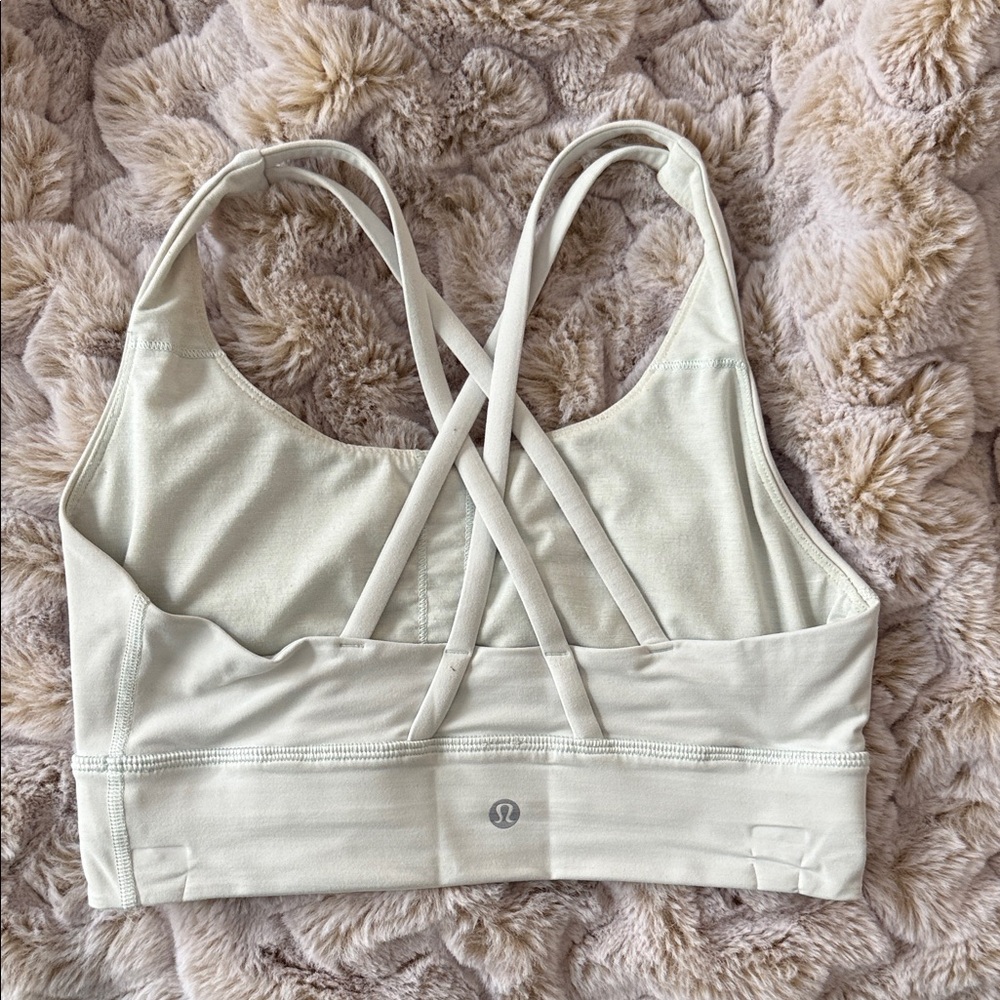 lululemon athletica Light Cream Sports Bra